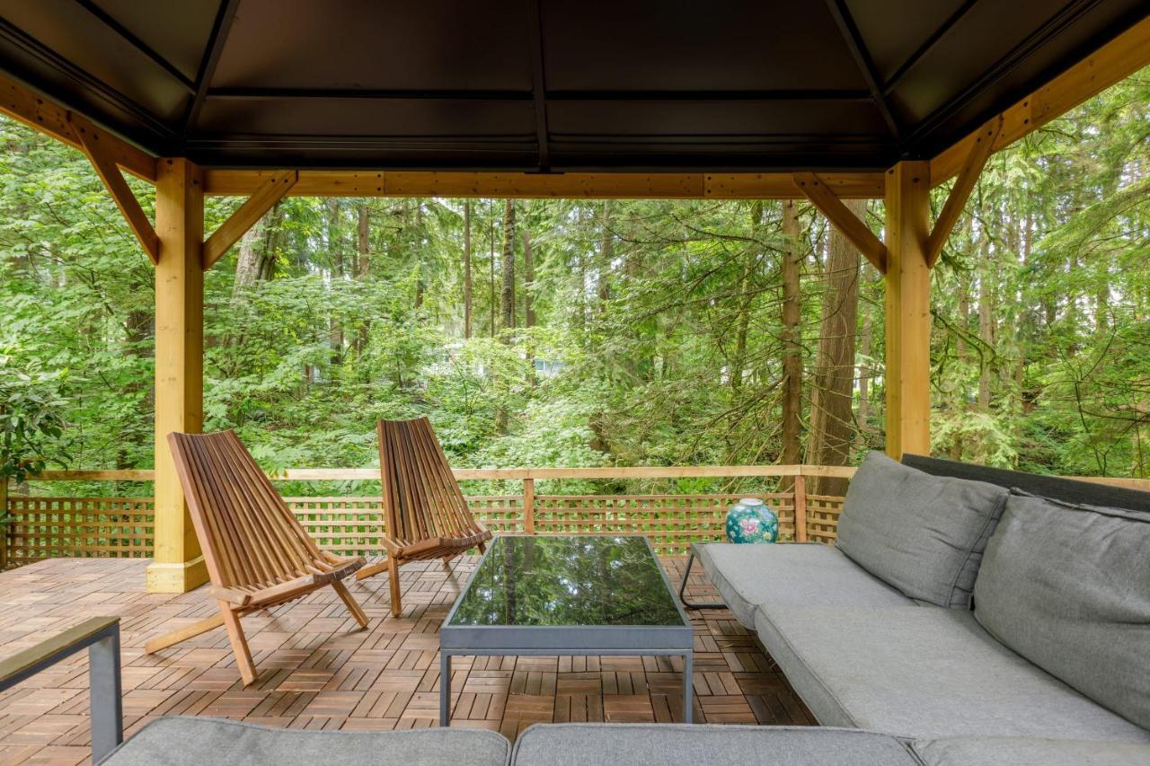 Beautiful Villa With Heated Pool Hot Tub By Forest 北温哥华 外观 照片